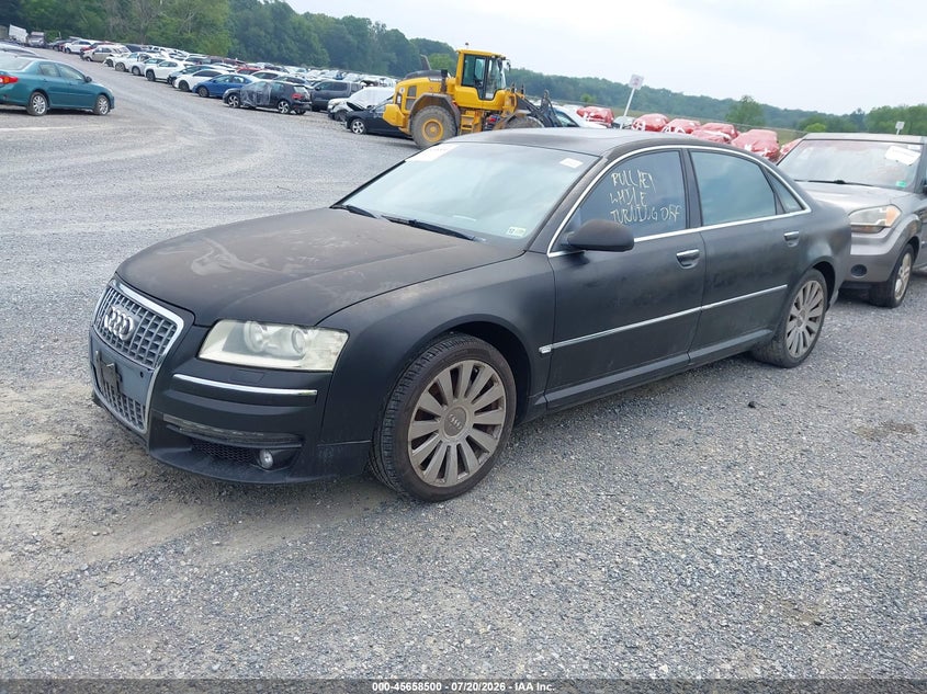 2005 Audi A8 VIN WAUML44E55N008737 IAAI salvage auction — FRONT END, Clear (Virginia), sold $525 on 2026-07-28 (photo 2)