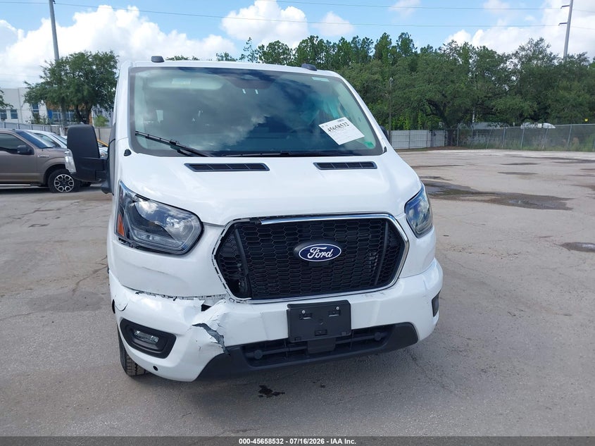 2026 Ford Transit-350 VIN 1FBAX2YG0TKA15804 IAAI salvage auction — FRONT END, Clear (Virginia), sold $14,800 on 2026-07-29 (photo 6)