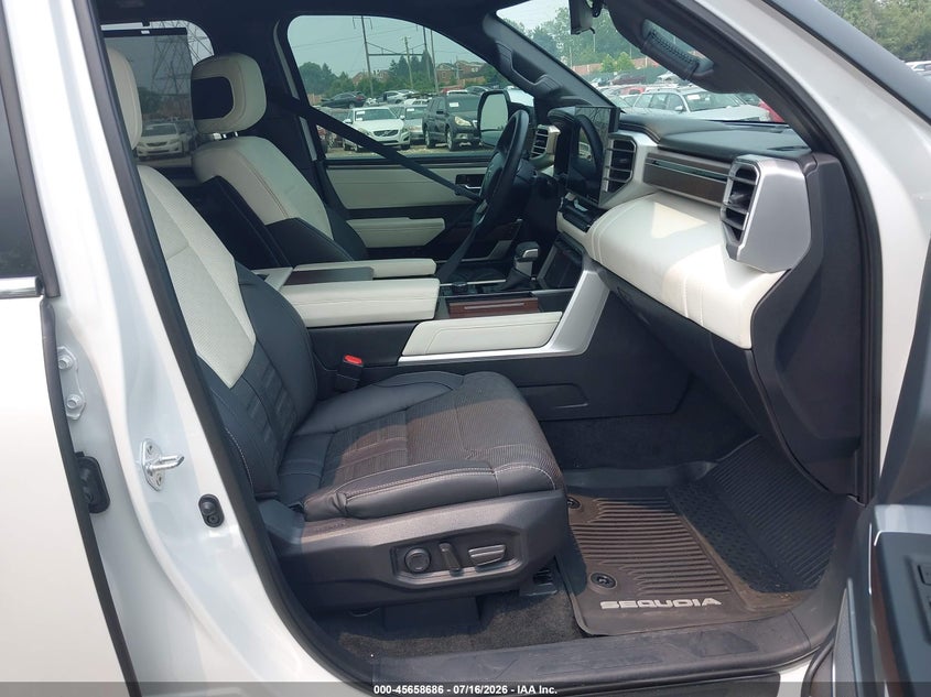 2023 Toyota Sequoia VIN 7SVAAABA9PX018761 IAAI salvage auction — NORMAL WEAR, Salvage Title, sold $45,250 on 2026-07-30 (photo 5)