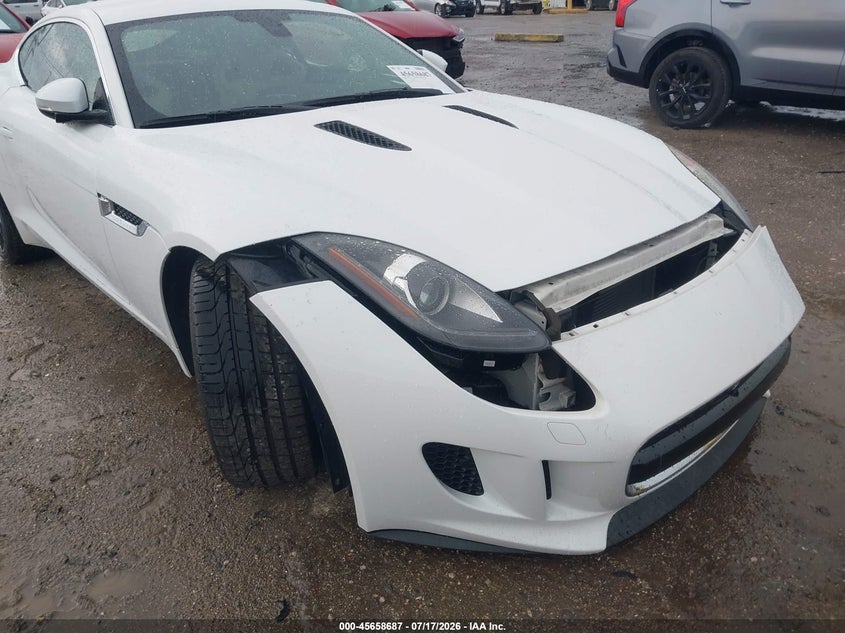 2015 Jaguar F-type VIN SAJWA6BU4F8K18545 IAAI salvage auction — FRONT END, Salvage Title, sold $7,925 on 2026-08-18 (photo 6)