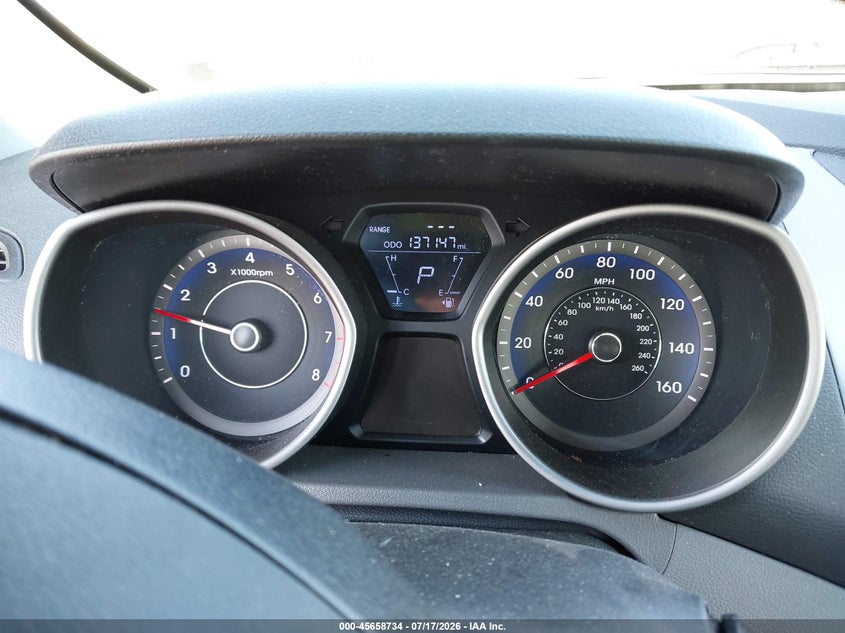 2013 Hyundai Elantra VIN KMHDH4AE7DU777393 IAAI salvage auction — NORMAL WEAR, Clear (New York), sold $275 on 2026-07-28 (photo 7)