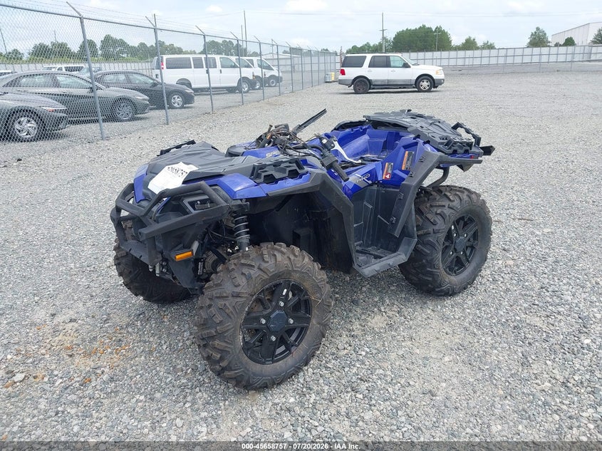 2024 Polaris Sportsman VIN 4XASXZ853RB598859 IAAI salvage auction — FRONT & REAR, Salvage Title, sold $3,400 on 2026-08-19 (photo 2)