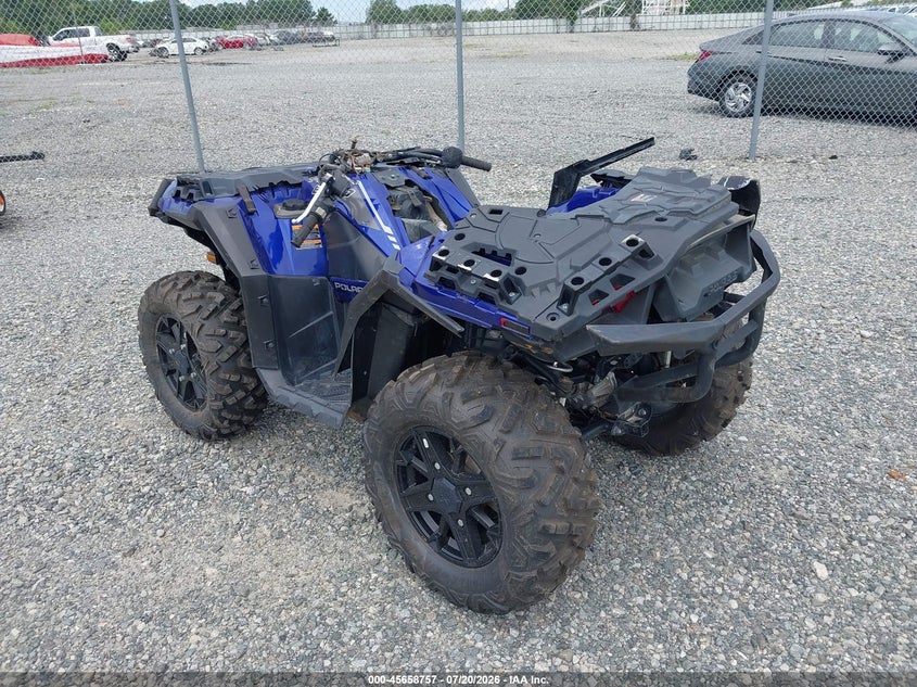 2024 Polaris Sportsman VIN 4XASXZ853RB598859 IAAI salvage auction — FRONT & REAR, Salvage Title, sold $3,400 on 2026-08-19 (photo 3)