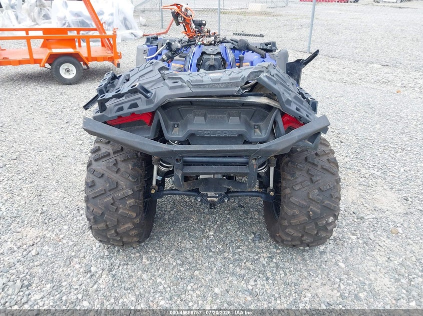 2024 Polaris Sportsman VIN 4XASXZ853RB598859 IAAI salvage auction — FRONT & REAR, Salvage Title, sold $3,400 on 2026-08-19 (photo 6)
