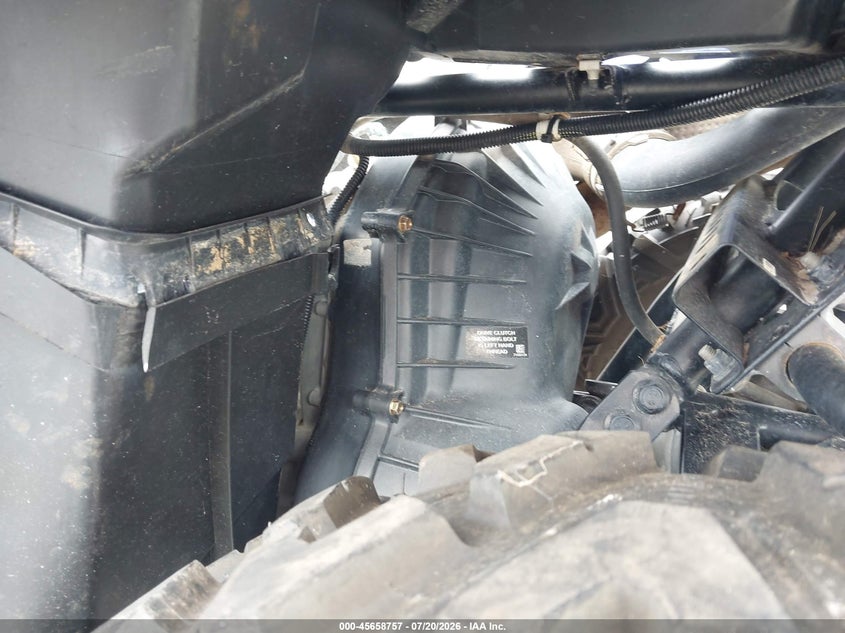 2024 Polaris Sportsman VIN 4XASXZ853RB598859 IAAI salvage auction — FRONT & REAR, Salvage Title, sold $3,400 on 2026-08-19 (photo 9)