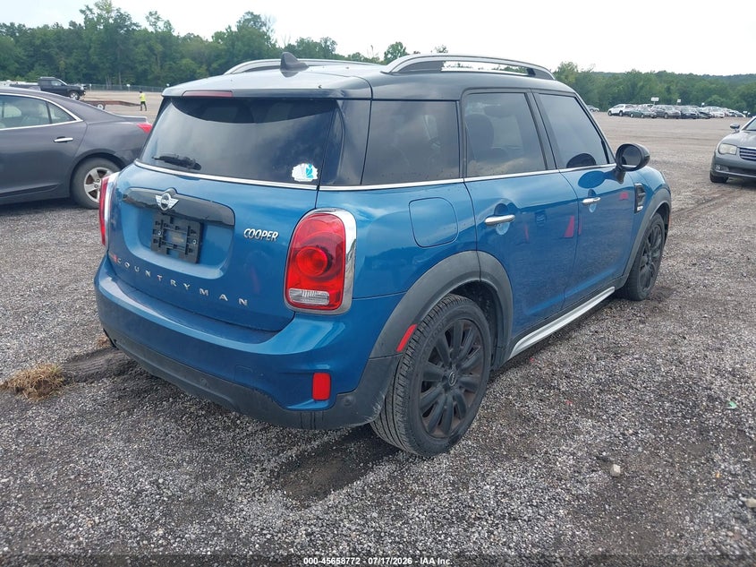 2018 Mini Countryman VIN WMZYS7C37J3B63193 IAAI salvage auction — NORMAL WEAR, Salvage Title, sold $25 on 2026-07-29 (photo 4)
