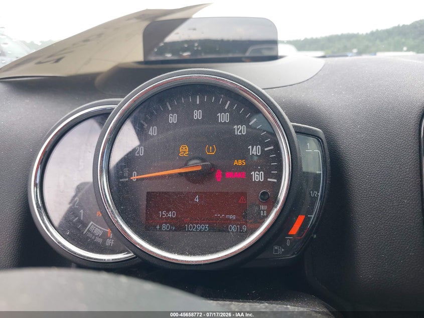 2018 Mini Countryman VIN WMZYS7C37J3B63193 IAAI salvage auction — NORMAL WEAR, Salvage Title, sold $25 on 2026-07-29 (photo 7)