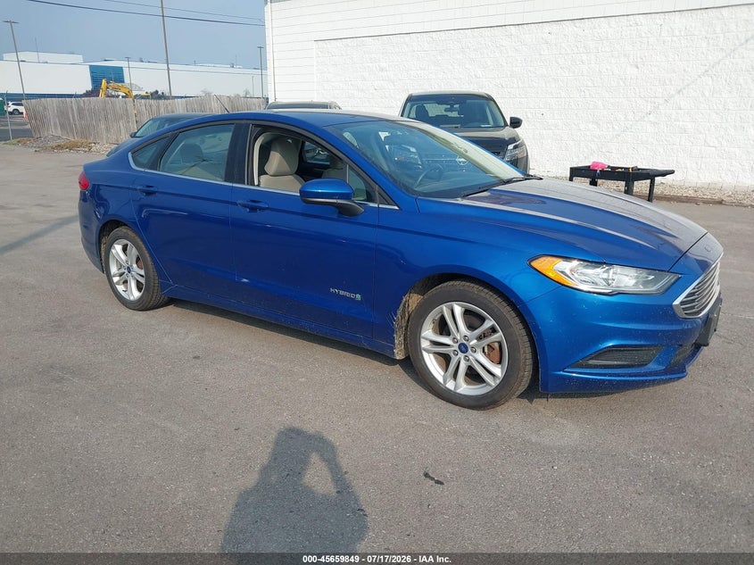 2018 Ford Fusion VIN 3FA6P0UU4JR122306 — IAAI salvage auction photo