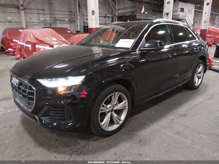 2023 Audi Q8 VIN WA1AVBF1XPD019444 IAAI salvage auction — REAR END, Salvage (Oregon), sold $24,250 on 2026-09-24 (photo 2)