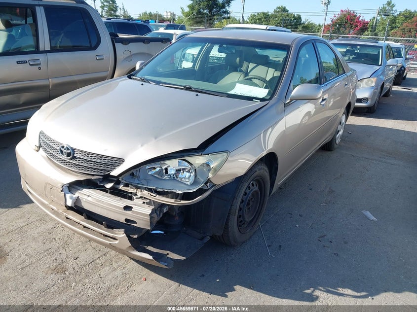 2004 Toyota Camry VIN JTDBE32K540262001 IAAI salvage auction — FRONT END, Salvage (North Carolina), sold $550 on 2026-07-31 (photo 2)
