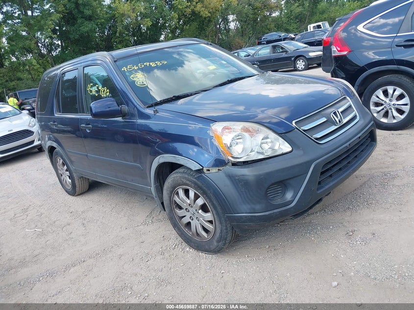 2006 Honda Cr-v VIN JHLRD78836C034992 IAAI salvage auction — NORMAL WEAR, Clear (Indiana), sold $400 on 2026-07-29 (photo 1)