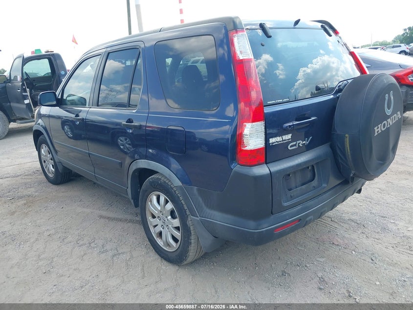 2006 Honda Cr-v VIN JHLRD78836C034992 IAAI salvage auction — NORMAL WEAR, Clear (Indiana), sold $400 on 2026-07-29 (photo 3)