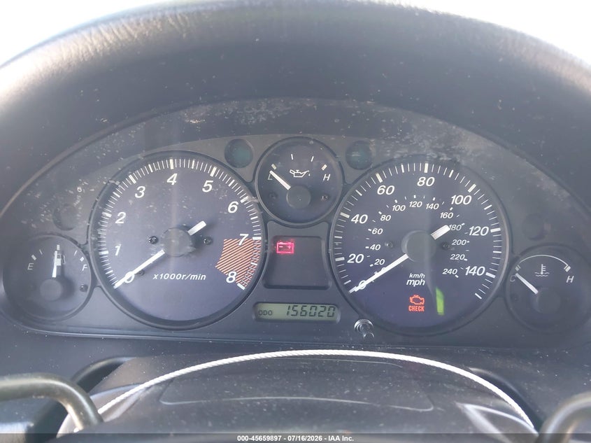 1999 Mazda Mx-5 miata VIN JM1NB353XX0123304 IAAI salvage auction — NORMAL WEAR, Clear - Dealer Only (California), sold $300 on 2026-07-29 (photo 7)