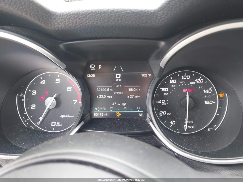 2022 Alfa romeo Stelvio VIN ZASPAKBN5N7D36796 IAAI salvage auction — FRONT END, Salvage Title, sold $8,600 on 2026-08-09 (photo 7)