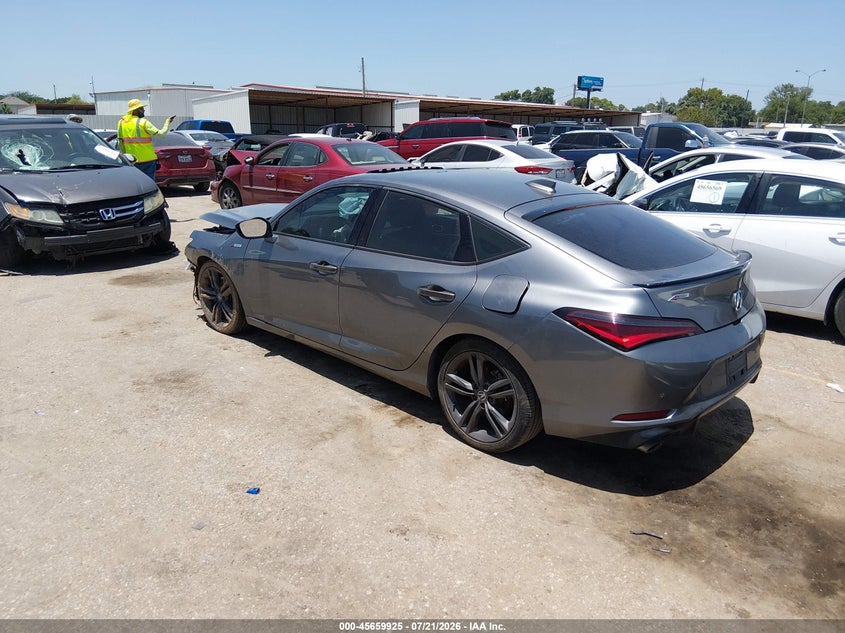 2023 Acura Integra VIN 19UDE4H66PA023226 IAAI salvage auction — FRONT END, Salvage (Texas), sold $3,600 on 2026-09-15 (photo 3)