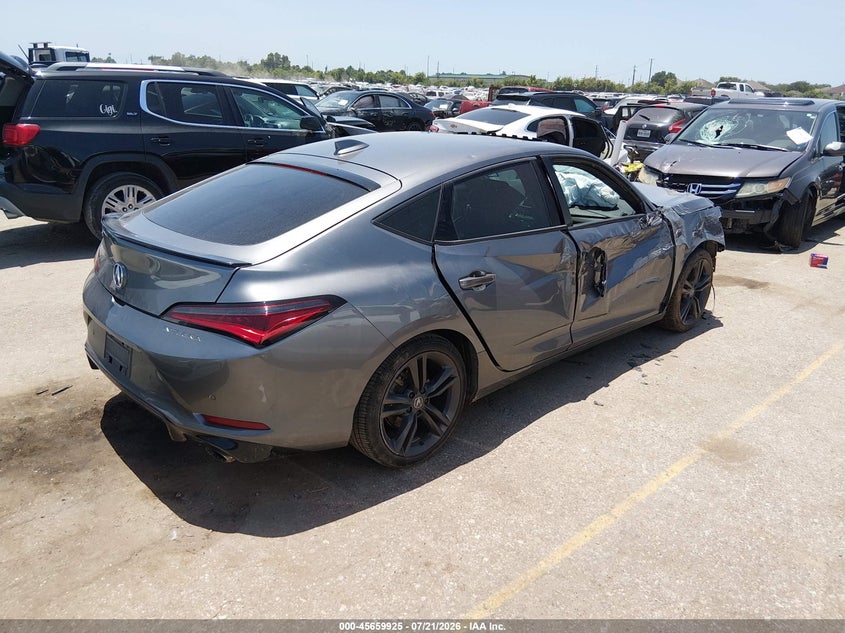 2023 Acura Integra VIN 19UDE4H66PA023226 IAAI salvage auction — FRONT END, Salvage (Texas), sold $3,600 on 2026-09-15 (photo 4)