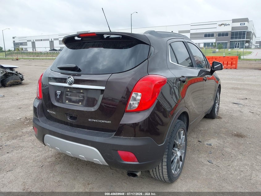 2016 Buick Encore VIN KL4CJ1SM3GB726895 IAAI salvage auction — LEFT FRONT, Original (Texas), sold $1,750 on 2026-09-03 (photo 4)