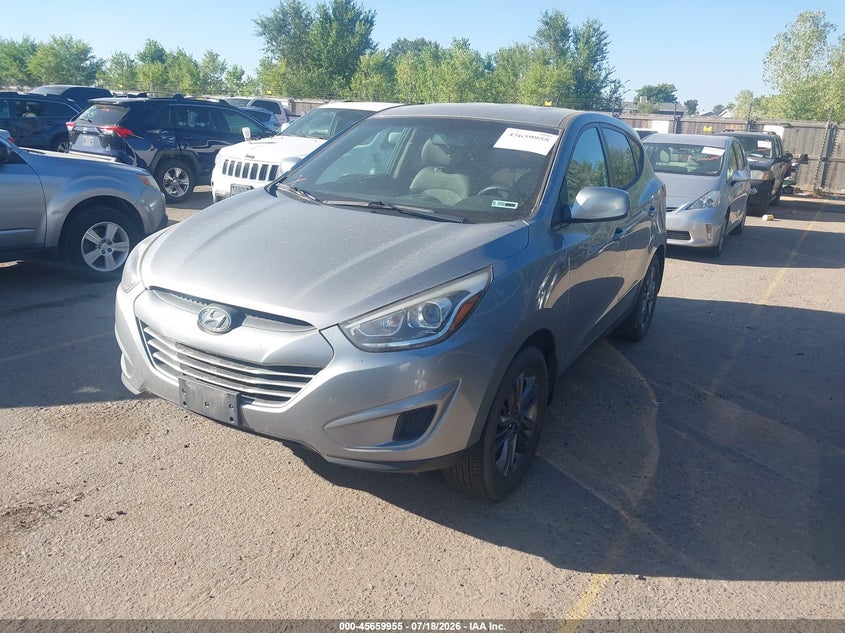 2015 Hyundai Tucson VIN KM8JTCAF4FU033578 IAAI salvage auction — NORMAL WEAR, Clear (Colorado), sold $1,725 on 2026-08-01 (photo 2)