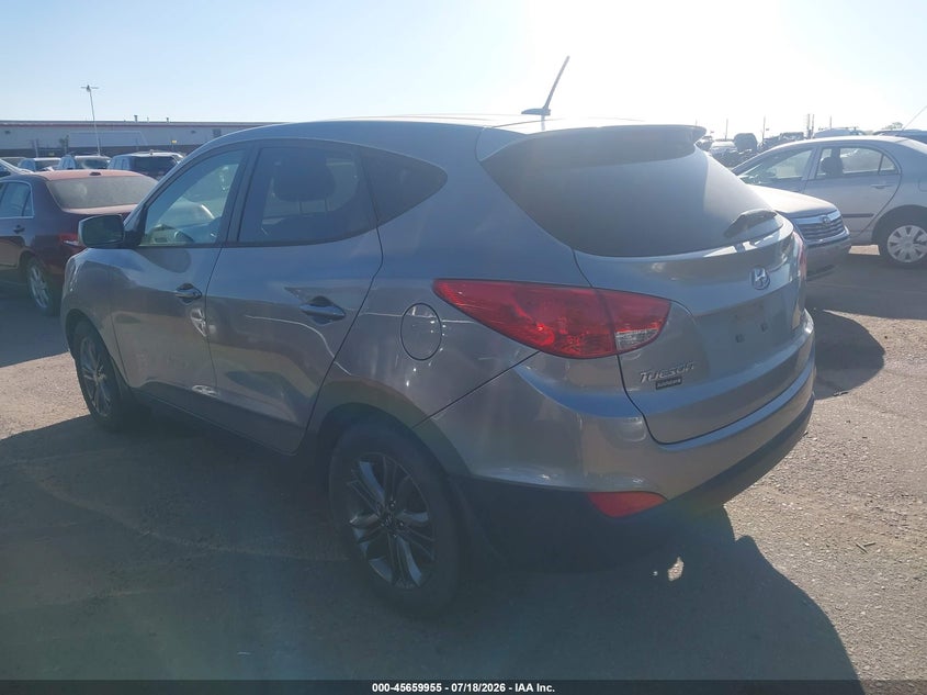 2015 Hyundai Tucson VIN KM8JTCAF4FU033578 IAAI salvage auction — NORMAL WEAR, Clear (Colorado), sold $1,725 on 2026-08-01 (photo 3)