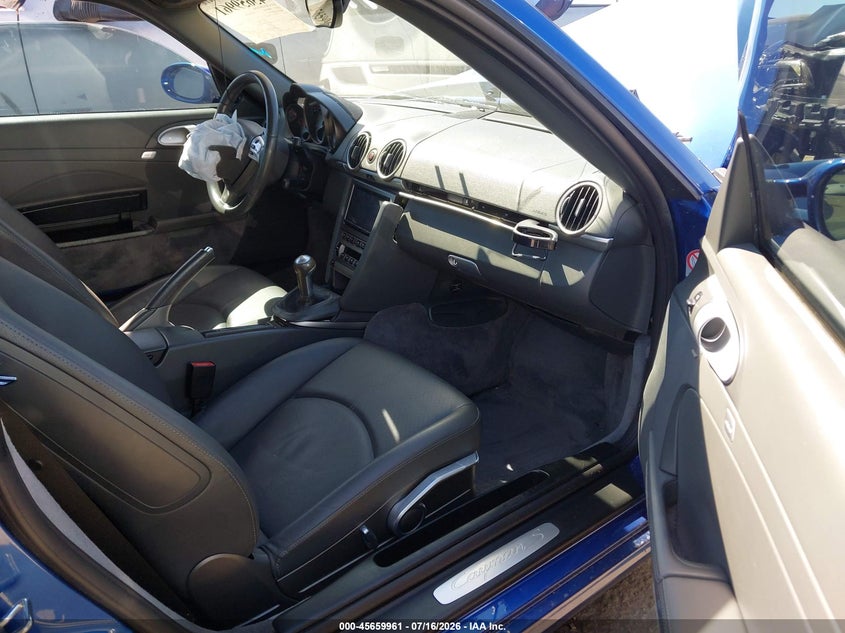 2007 Porsche Cayman VIN WP0AB29837U781621 IAAI salvage auction — FRONT END, Salvage (California), sold $5,600 on 2026-08-19 (photo 5)