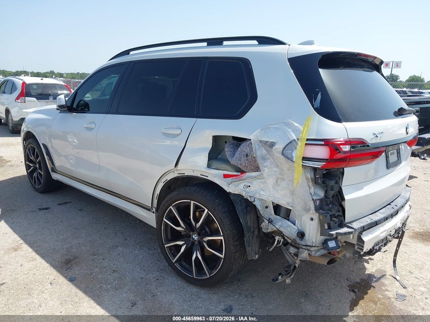 2021 BMW X7 VIN 5UXCW2C04M9H78517 IAAI salvage auction — REAR END, Original (Texas), sold $25,000 on 2026-08-29 (photo 3)