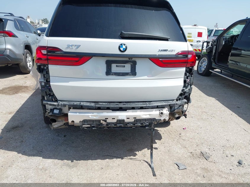 2021 BMW X7 VIN 5UXCW2C04M9H78517 IAAI salvage auction — REAR END, Original (Texas), sold $25,000 on 2026-08-29 (photo 6)