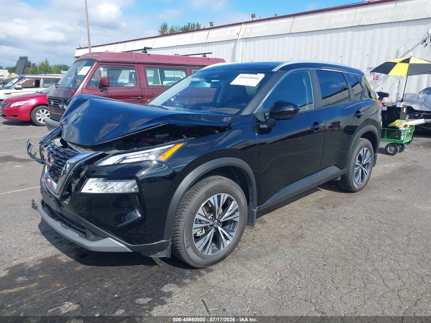 2023 Nissan Rogue VIN JN8BT3BB7PW491002 IAAI salvage auction — FRONT END, Salvage (North Dakota), sold $7,950 on 2026-08-20 (photo 2)