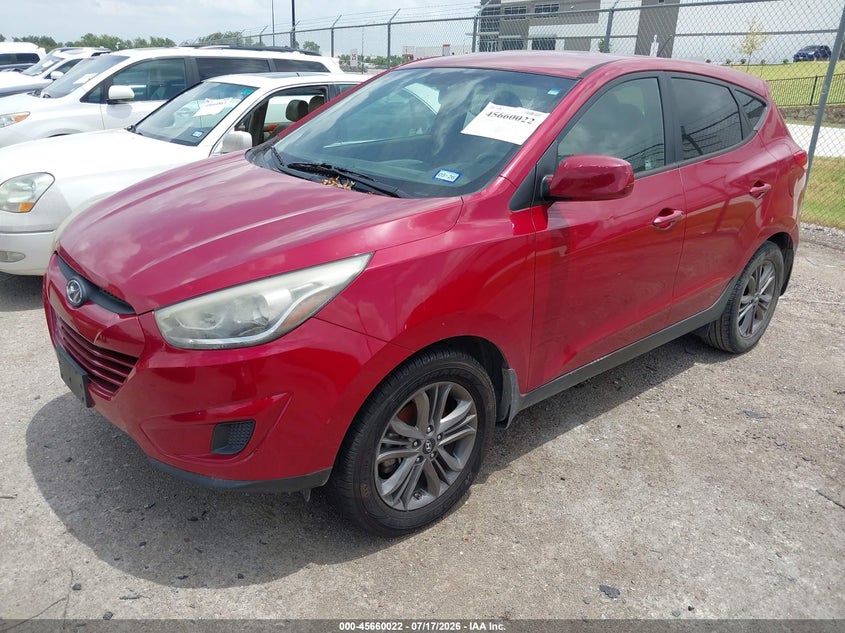 2015 Hyundai Tucson VIN KM8JT3AF0FU027891 IAAI salvage auction — NORMAL WEAR, Salvage Title, sold $725 on 2026-07-28 (photo 2)