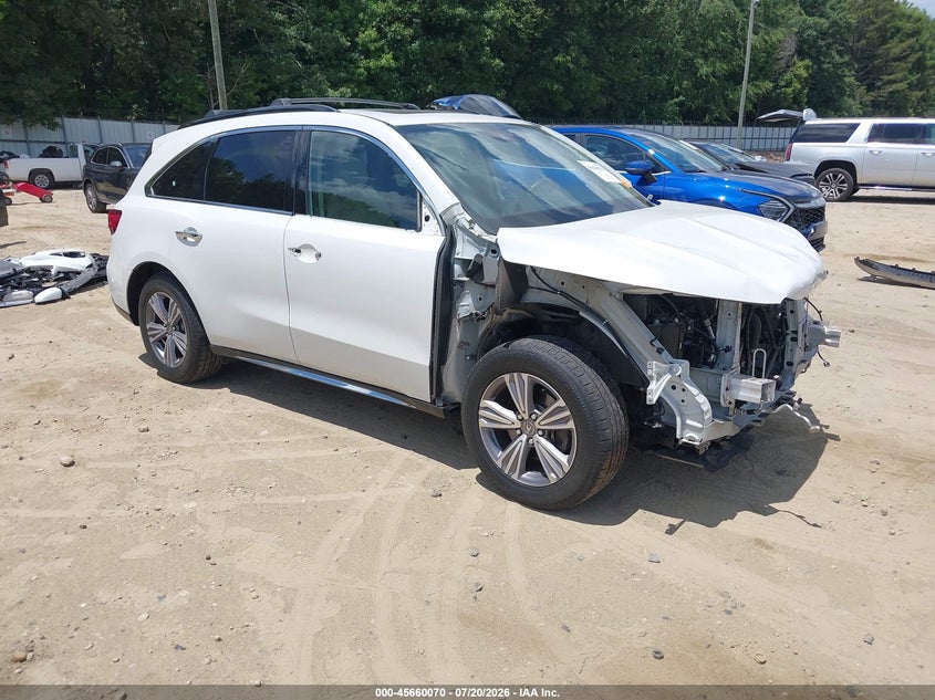 2020 Acura Mdx VIN 5J8YD3H33LL016348 IAAI salvage auction — FRONT END, Salvage (Georgia), sold $6,050 on 2026-09-15 (photo 1)