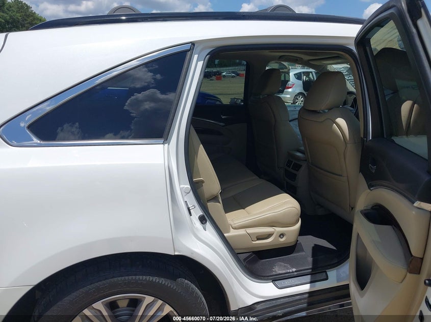 2020 Acura Mdx VIN 5J8YD3H33LL016348 IAAI salvage auction — FRONT END, Salvage (Georgia), sold $6,050 on 2026-09-15 (photo 8)