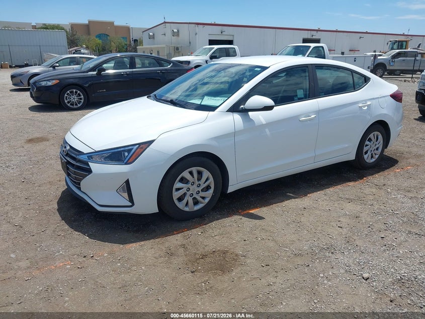 2020 Hyundai Elantra VIN 5NPD74LF6LH615762 IAAI salvage auction — REAR END, SF97 (California), sold $9,600 on 2026-08-25 (photo 2)