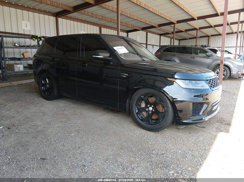 2020 Land rover Range rover sport VIN SALWR2SU0LA897775 IAAI salvage auction — ENGINE DAMAGE, Salvage Title, sold $7,500 on 2026-09-15 (photo 1)