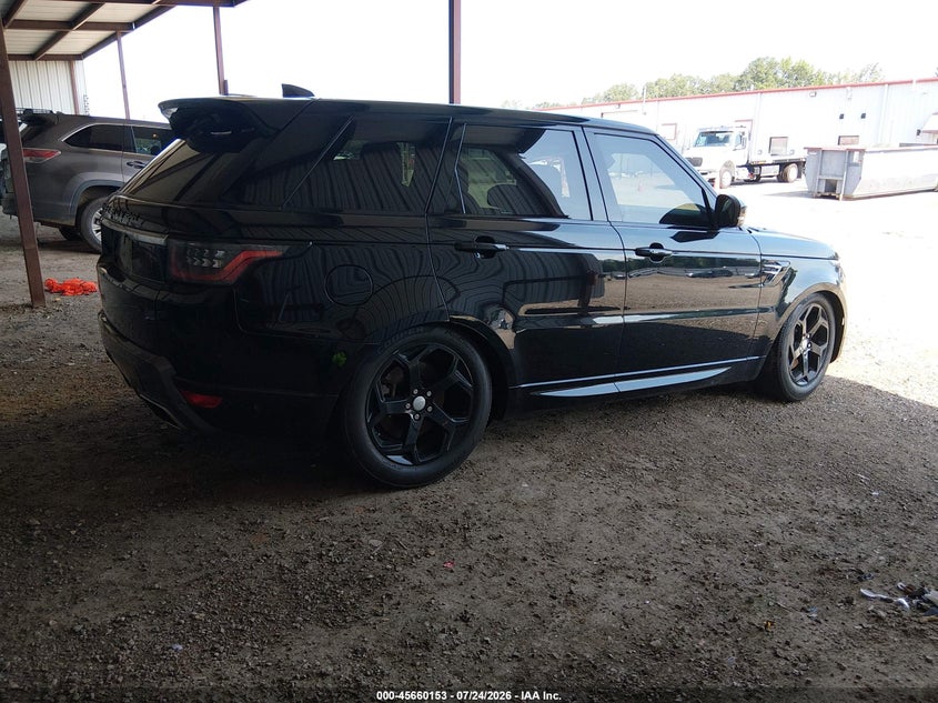 2020 Land rover Range rover sport VIN SALWR2SU0LA897775 IAAI salvage auction — ENGINE DAMAGE, Salvage Title, sold $7,500 on 2026-09-15 (photo 4)