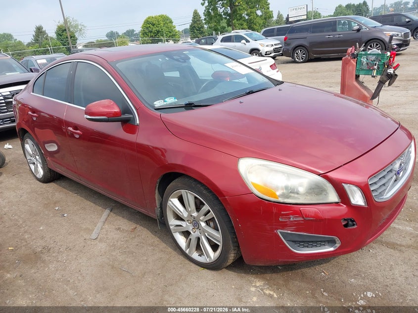 2012 Volvo S60 VIN YV1902FH0C2077843 IAAI salvage auction — NORMAL WEAR, Clear (Michigan), sold $225 on 2026-08-16 (photo 1)