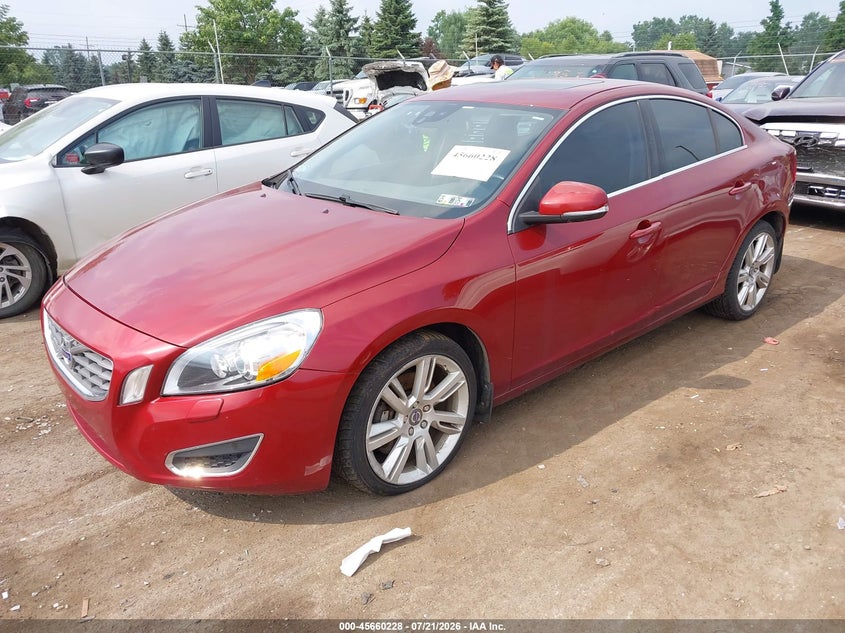 2012 Volvo S60 VIN YV1902FH0C2077843 IAAI salvage auction — NORMAL WEAR, Clear (Michigan), sold $225 on 2026-08-16 (photo 2)