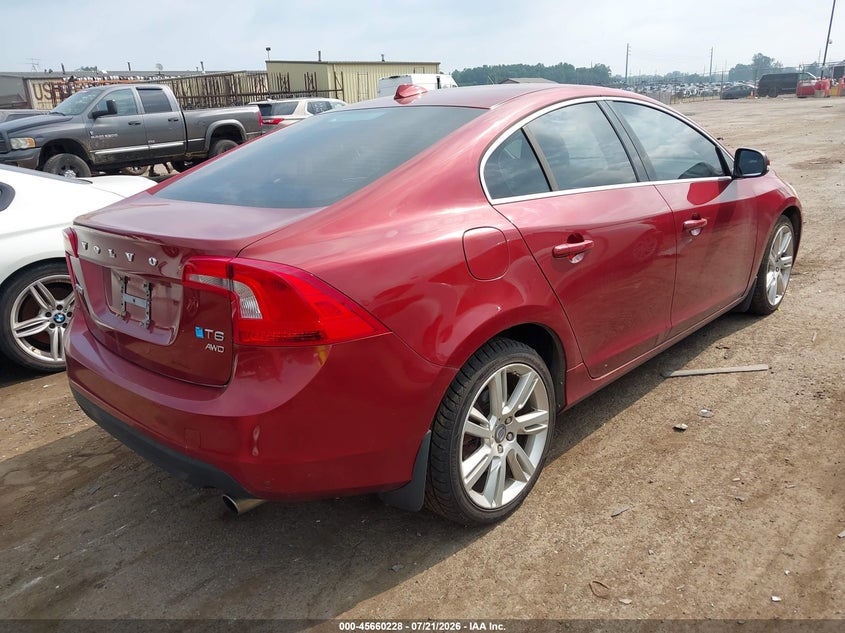 2012 Volvo S60 VIN YV1902FH0C2077843 IAAI salvage auction — NORMAL WEAR, Clear (Michigan), sold $225 on 2026-08-16 (photo 4)