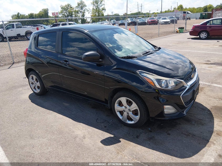 2021 Chevrolet Spark VIN KL8CB6SA4MC702142 IAAI salvage auction — NORMAL WEAR, Clear (Arkansas), sold $25 on 2026-07-28 (photo 1)