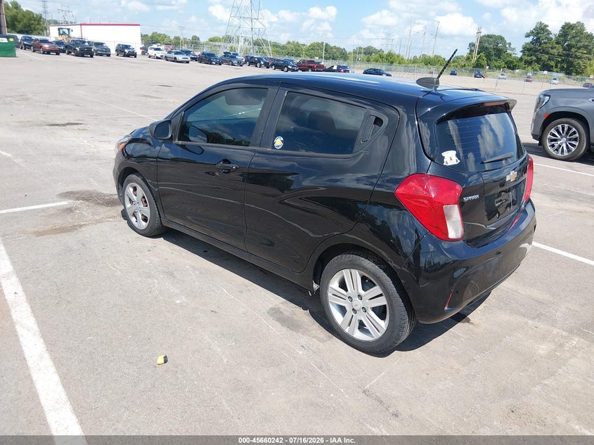 2021 Chevrolet Spark VIN KL8CB6SA4MC702142 IAAI salvage auction — NORMAL WEAR, Clear (Arkansas), sold $25 on 2026-07-28 (photo 3)