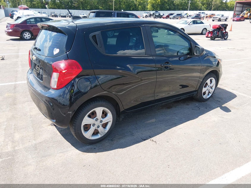 2021 Chevrolet Spark VIN KL8CB6SA4MC702142 IAAI salvage auction — NORMAL WEAR, Clear (Arkansas), sold $25 on 2026-07-28 (photo 4)