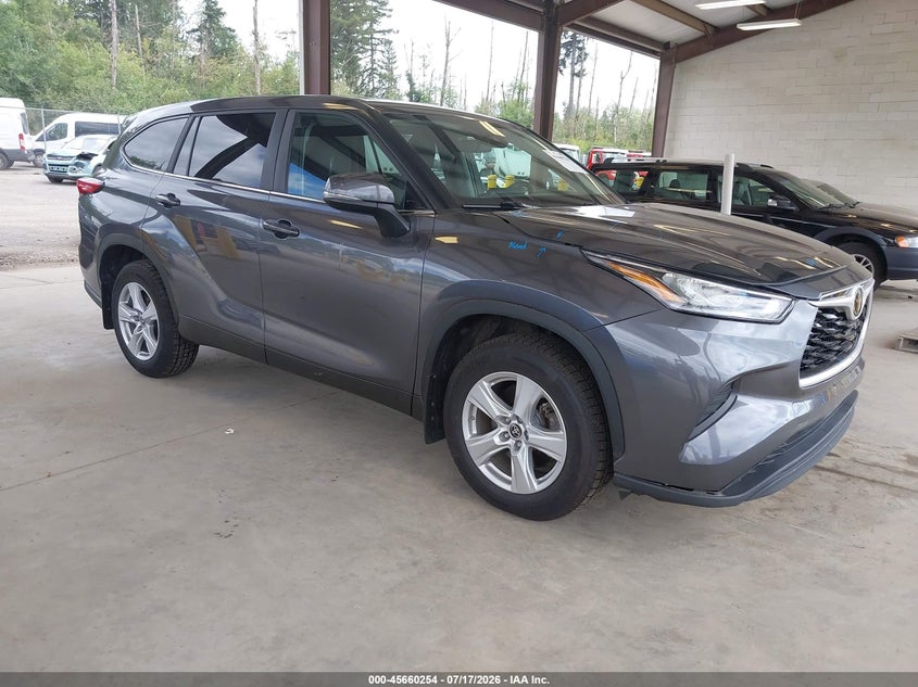 2023 Toyota Highlander VIN 5TDKDRBH0PS022091 — IAAI salvage auction photo