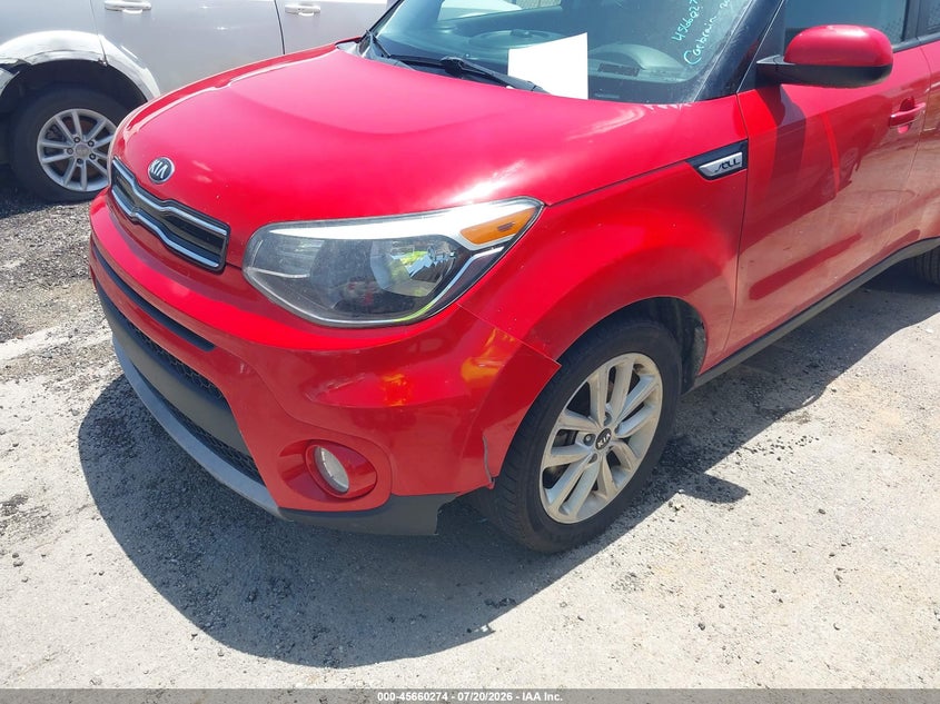 2018 Kia Soul VIN KNDJP3A50J7622196 IAAI salvage auction — NORMAL WEAR, Clear (Oklahoma), sold $25 on 2026-07-28 (photo 6)