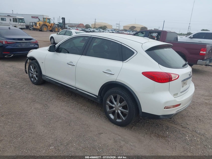 2017 Infiniti Qx50 VIN JN1BJ0RP7HM382895 IAAI salvage auction — FRONT END, Salvage (Texas), sold $1,150 on 2026-08-20 (photo 3)