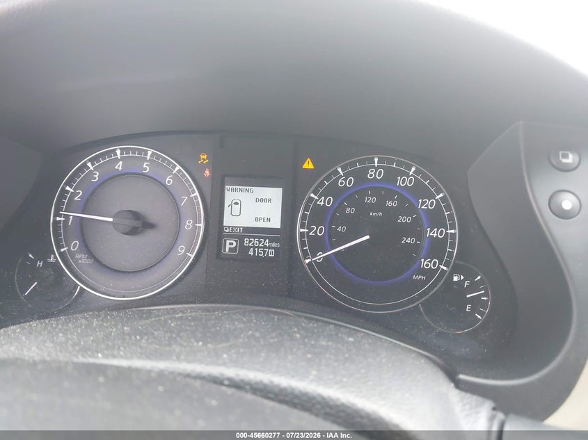 2017 Infiniti Qx50 VIN JN1BJ0RP7HM382895 IAAI salvage auction — FRONT END, Salvage (Texas), sold $1,150 on 2026-08-20 (photo 7)