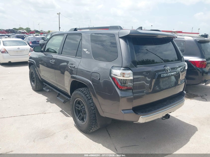 2021 Toyota 4runner VIN JTERU5JR3M5865314 IAAI salvage auction — LEFT FRONT, Salvage (California), sold $21,100 on 2026-07-29 (photo 3)