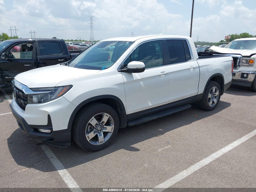 2025 Honda Ridgeline VIN 5FPYK3F52SB007321 IAAI salvage auction — SIDE, Salvage Title, sold $11,900 on 2026-08-18 (photo 2)