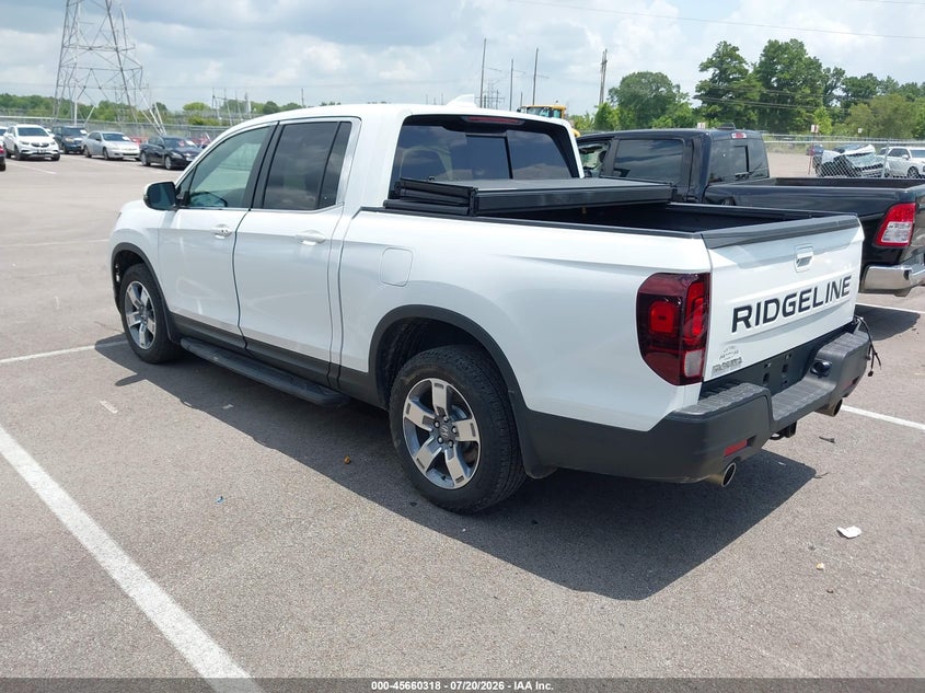 2025 Honda Ridgeline VIN 5FPYK3F52SB007321 IAAI salvage auction — SIDE, Salvage Title, sold $11,900 on 2026-08-18 (photo 3)