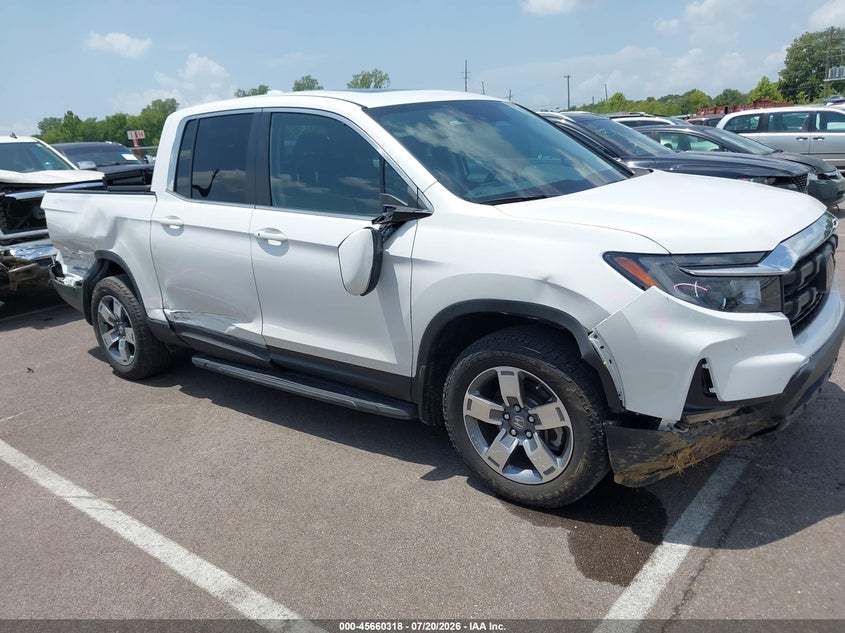 2025 Honda Ridgeline VIN 5FPYK3F52SB007321 IAAI salvage auction — SIDE, Salvage Title, sold $11,900 on 2026-08-18 (photo 6)