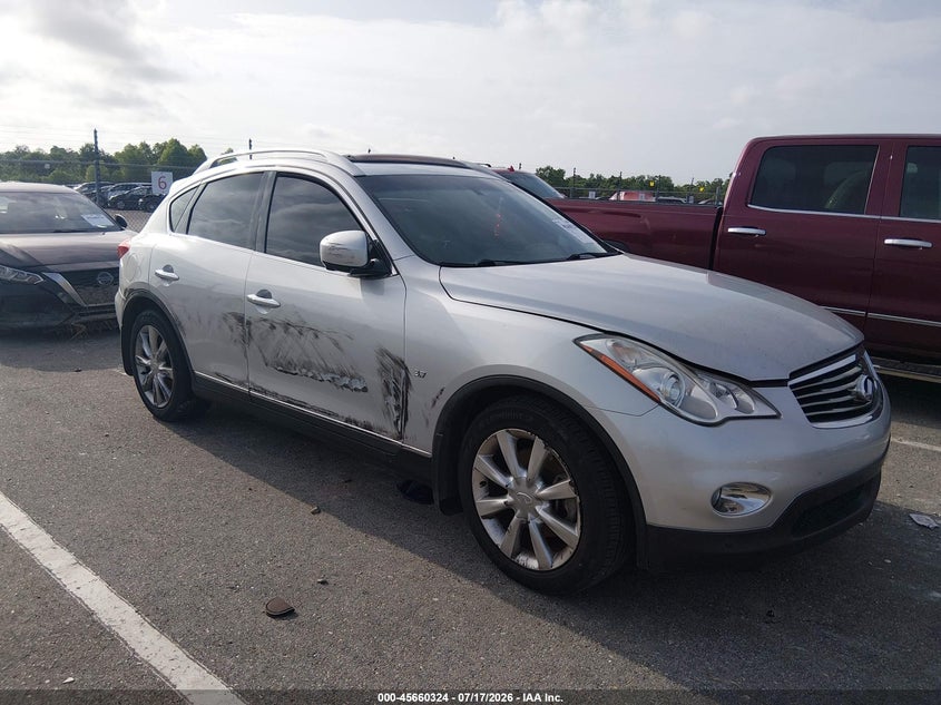 2015 Infiniti Qx50 VIN JN1BJ0HP2FM730200 IAAI salvage auction — RIGHT SIDE, Salvage (Louisiana), sold $1,250 on 2026-08-03 (photo 1)