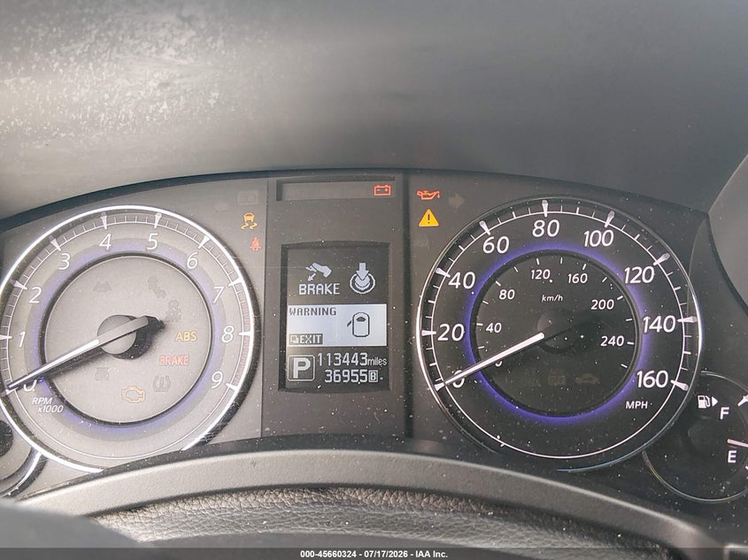 2015 Infiniti Qx50 VIN JN1BJ0HP2FM730200 IAAI salvage auction — RIGHT SIDE, Salvage (Louisiana), sold $1,250 on 2026-08-03 (photo 7)