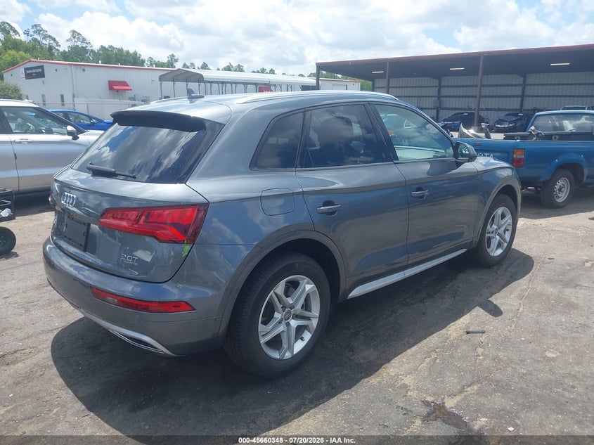 2018 Audi Q5 VIN WA1ANAFY6J2219411 IAAI salvage auction — FRONT & REAR, Salvage Title, sold $6,900 on 2026-08-07 (photo 4)